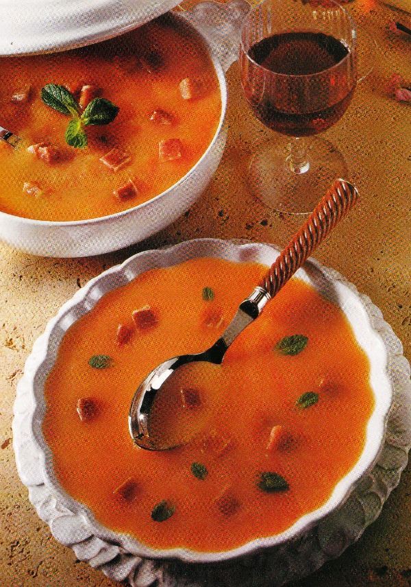 Soupe de melon aux épices - Recettes de cuisine du chef Hubert Recettes ...